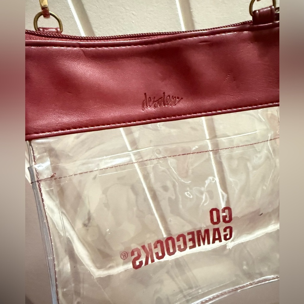 South Carolina Gamecocks NCAA Clear Gameday Crossbody Purse - Picture 2 of 4